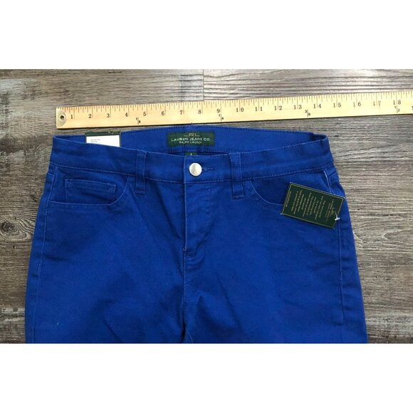 Lauren Ralph Lauren Womens Modern Straight Ankle Jeans Size 4 New with Tags - Picture 6 of 7